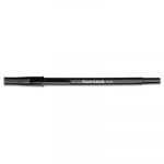 Write Bros. Stick Ballpoint Pen, Medium 1mm, Black Ink/Barrel, Dozen