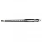 FlexGrip Elite Retractable Ballpoint Pen, Medium 1mm, Black Ink/Barrel, Dozen