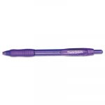 Profile Retractable Ballpoint Pen, Bold 1.4mm, Purple Ink/Barrel, Dozen