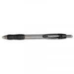 Profile Retractable Ballpoint Pen, Bold 1.4mm, Black Ink/Barrel, Dozen