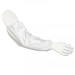 Tyvek IsoClean Sleeves, 18 in., White, One Size Fits Most, 100/Carton
