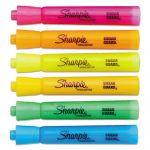 Tank Style Highlighters, Chisel Tip, Assorted Colors, Dozen