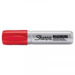 MagnumPermanent Marker, Broad Chisel Tip, Red
