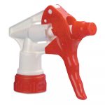 Trigger Sprayer 250 f/24 oz Bottles, Red/White, 8"Tube, 24/Carton