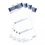 Suggestion Box Cards, 3-1/2 x 8, White, 25 Cards/Pack