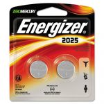 2025 Lithium Coin Battery, 3V, 2/Pack