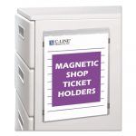 Magnetic Shop Ticket Holders, Super Heavy, 50 Sheets, 9 x 12, 15/BX
