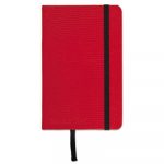 Red Casebound Hardcover Notebook, Wide/Legal Rule, Red Cover, 5.5 x 3.5, 71 Pages
