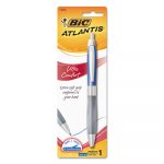 Atlantis Ultra Comfort Retractable Ballpoint Pen, 1.2mm, Blue Ink/Barrel