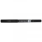 Sarasa Stick Porous Point Pen, Fine 0.8mm, Black Ink/Barrel, Dozen