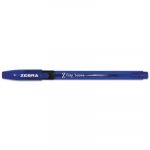 Z-Grip Basics LV Stick Ballpoint Pen, Medium 1mm, Blue Ink/Barrel, Dozen
