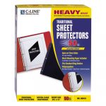 Traditional Polypropylene Sheet Protectors, Heavyweight, 11 x 8.5, 50/Box