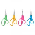 Kids Scissors, 5" Pointed, Assorted Colors