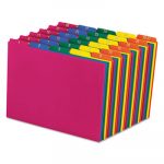 Top Tab File Guides, Daily/1-31, 1/5 Tab, Polypropylene, Letter, 31/Set