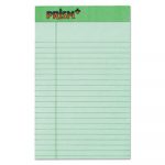 Prism + Writing Pads, Narrow Rule, 5 x 8, Pastel Green, 50 Sheets, 12/Pack