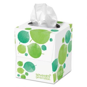 100% Recycled Facial Tissue, 2-Ply, 85/Box