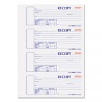 Hardcover Numbered Money Receipt Book, 6 7/8 x 2 3/4, Two-Part, 300 Forms
