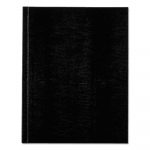 Executive Notebook, Medium/College Rule, Black Cover, 9.25 x 7.25, 150 Pages
