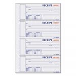 Hardcover Numbered Money Receipt Book, 6 7/8 x 2 3/4, Three-Part, 200 Forms