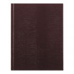 Executive Notebook, Medium/College Rule, Burgundy Cover, 9.25 x 7.25, 150 Pages