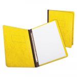 PressGuard Report Cover, Prong Clip, Letter, 3" Capacity, Yellow
