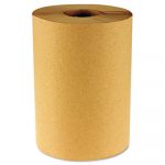 Hardwound Paper Towels, Nonperforated 1-Ply Natural, 800 ft, 6 Rolls/Carton