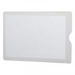 Utili-Jac Heavy-Duty Clear Plastic Envelopes, 4 x 6, 50/Box