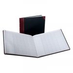 Columnar Accounting Book, 12 Column, Black Cover, 150 Pages, 15 1/8 x 12 7/8