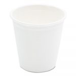 Compostable Sugarcane Bagasse Hot Cups, 12oz, White, 1000/Carton