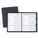 The Action Planner Weekly Appointment Book, 8 3/4 x 6 7/8, Black, 2020