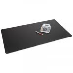 Rhinolin II Desk Pad with Microban, 24 x 17, Black