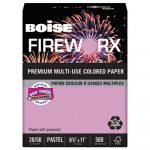 FIREWORX Premium Multi-Use Colored Paper, 20lb, 8.5 x 11, Echo Orchid, 500/Ream