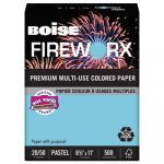 FIREWORX Premium Multi-Use Paper, 20lb, 8.5 x 11, Turbulent Turquoise, 500/Ream