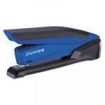 InPower Spring-Powered Desktop Stapler, 20-Sheet Capacity, Blue