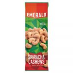 Snack Nuts, Sriracha Cashews, 1.25 oz Tube, 12/Box