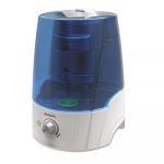 Ultrasonic Filter-Free Humidifier, 2 Gallon Output, 16w x 10d x 24h, White