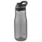 Cortland AUTOSEAL Water Bottle, 32 oz, Smoke, Plastic