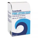 Mild Cleansing Pink Lotion Soap, Floral-Lavender Scent, Liquid, 800mL Box