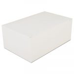 Carryout Tuck Top Boxes, White, 7 x 4 1/2 x 2 3/4, Paperboard, 500/Carton