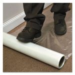 Roll Guard Temporary Floor Protection Film for Carpet, 36 x 2400, Clear