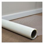 Roll Guard Temporary Floor Protection Film for Carpet, 24 x 2400, Clear