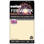 FIREWORX Premium Multi-Use Paper, 20lb, 8.5 x 14, Flashing Ivory, 500/Ream
