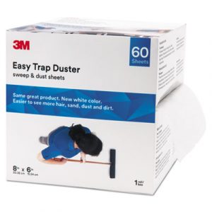 Easy Trap Duster, 8" x 30ft, White, 60 Sheets/Box