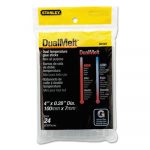 Dual Temperature Mini Glue Sticks, 4", Clear, 24/Pack