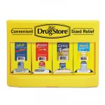 Single Dose Medicine Dispenser, 140-Pieces, Plastic Case, Yellow/Black
