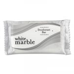 Individually Wrapped Deodorant Bar Soap, White, # 3/4 Bar, 1000/Carton