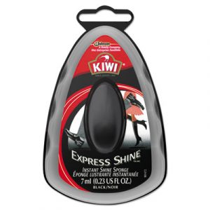 Express Shine Sponge, Black, 7 mL, 12/Carton
