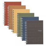 Recycled Notebook, 1 Subject, Medium/College Rule, Assorted Color Covers, 7 x 5, 80 Pages