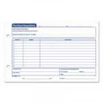 Purchasing Requisition Pad, 5 1/2 x 8 1/2, 100/Pad, 2/Pack