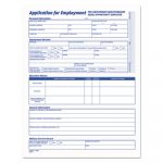 Comprehensive Employee Application Form, 8 1/2 x 11, 25 Forms